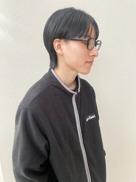 モリオ フロム ロンドン サッポロファクトリー店(morio FROM LONDON) 【morio】札幌ショートスタイル　耳掛けシースルーバング