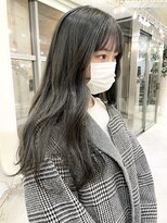 メゾンアクア 表参道(Maison ACQUA)&nbsp;◎ブリーチなし透明感カラーグレージュラベンダーアッシュ