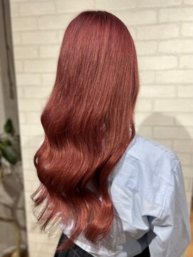 ビス リアン 川口店(Vis lien) ケアブリーチ/レッドブラウン/艶カラー/