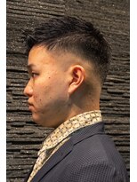 ヒロギンザ 六本木店(HIRO GINZA)&nbsp;ビジネス風スキンフェード刈り上げ