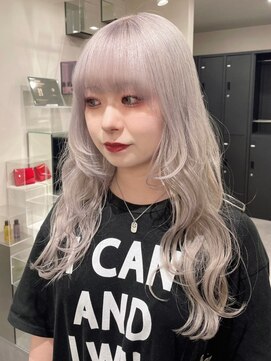 ベレーザ 渋谷(BELEZA) 4819ミルクティーアッシュシルキーベージュ韓国グレーベージュ