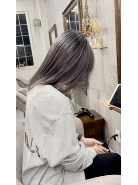 空 【Sera】バレイヤージュ/ハイライト/レイヤーカット／ハイトーン