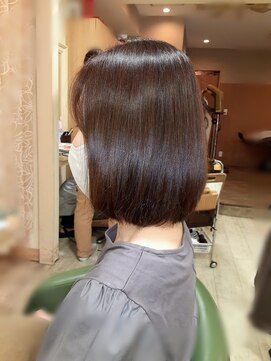 アエラス(Aeolus) うるツヤボブスタイル