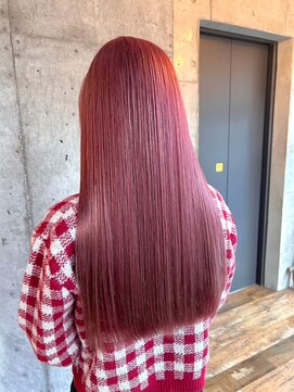 エース (ACE) ACE横浜 ピンクカラー×髪質改善トリートメント