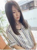 顔周りレイヤー＋透明感カラー