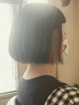 美容院 心花 トキメキ ◆シンプル・ボブ◆ 【インナーカラー】