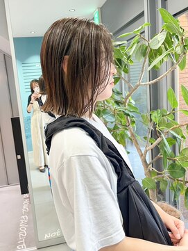 ノエ トトン(noe tton) 顔まわりレイヤーボブ×透明感カラーA40