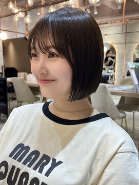 ロンド エスポワール 錦糸町(Lond espoir) 【北澤華】シースルー前髪こなれミディボブ