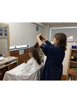 カウンセリングから仕上げまで一人が担当するから、理想が叶う♪満足度の高いサロンtimeをご提供！