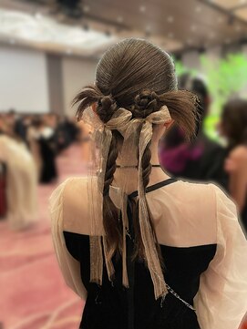 シェノン 赤羽店(CHAINON) ヘアアレンジパーティー用赤羽スタイリング