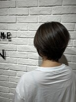 ヘア スパ ビューティー エールフォルム(HAIR SPA BEAUTY YELLFORME)&nbsp;ショートボブ×ダークグレージュ