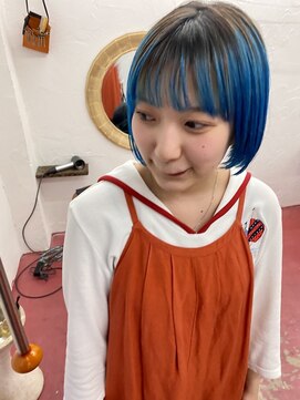 ペッシェ(pesce) pesce ブリーチ/インナーカラー/ダブルカラー/縮毛矯正/パーマ