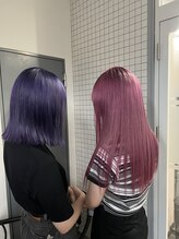 クレア(CREA) パープル　ピンク