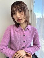トリッカ 代官山(tricca) 顔まわりレイヤー/透明感カラー/ケアブリーチ/ハッシュカット
