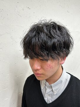 クロップ(CROP) メンズパーマ♪