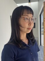 インチェルシー(in chelsea) 上品さとラフさのあるレイヤースタイル