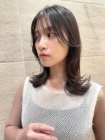 くびれヘア/ミディアム/レイヤー/20代30代40代/有楽町/銀座