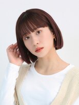 トニーアンドガイ 原宿店(TONI & GUY) 大人ボブ/20代30代40代/レッドブラウンフルバング似合わせカット