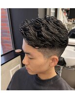 デン 仙台店(DEN)&nbsp;フェザーパーマ/スパイキーショート[榴岡/メンズ/理容室]