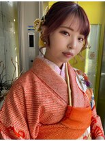 ガルボ ヘアー(garbo hair)&nbsp;着付けヘアセットお呼ばれヘア