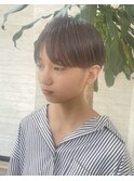 大人ショート/刈り上げマッシュ