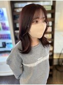 ボルドーカラー
