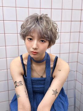 モナバイルーブル(MONA by Louvre) 【MONA】ニュアンスカールショート/ショート/パーマ