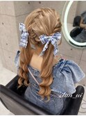 もこもこツインテール【クランソア】ヘアメ/ヘアセット/心斎橋