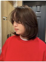 ミューズ バイ ケンジ(MUSE by KENJE) ボブレイヤー 柔らかブラウンカラー平塚