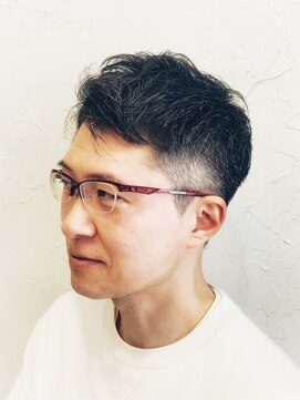 キヨミ 札幌東区役所(KIYOMI) ツーブロックフォワードスタイル