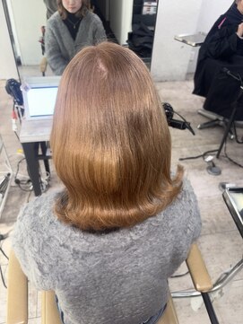 アジールヘア 所沢プロペ通り店(agir hair) 初ブリーチの方おすすめ ミルクティーベージュ 所沢