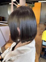 クレップスヘアーヒマワリ(CRE'PS HAIR HIMAWARI)&nbsp;髪質改善艶髪縮毛矯正ボブ