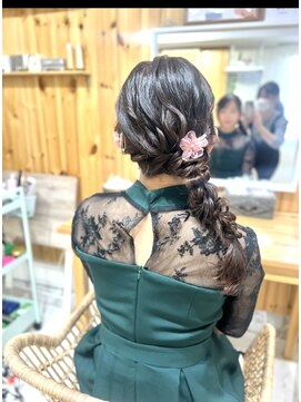 ルノンルージュ(Renon Rouge) サイド編みおろし