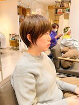 マハロ(MAHALO)&nbsp;小顔ショート【ひばりヶ丘/ショート/ショートボブ/前髪カット