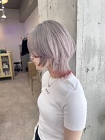 ラニヘアサロン(lani hair salon) ホワイトカラー/デザインカラー/裾カラー/ブリーチ/ハイトーン