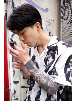 ケシキ大名(keshiki)の写真/【メンズ専用クーポン多数】メンズカット/パーマ/ブリーチを駆使し毎日が最高へアに!