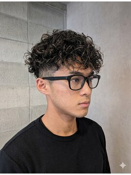 ワンワンオー バーバーショップ コンチネンタル(@110 BARBER SHOP continental) スペインカール