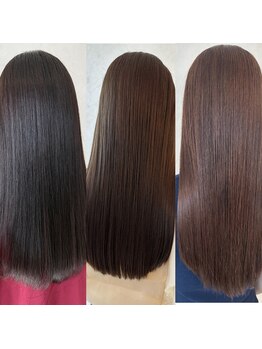 スイクロップエス(sui.cropes)の写真/縮毛矯正と一人一人のお悩みに合うトリートメント紹介で憧れの艶髪を実感♪