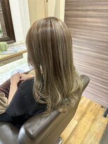 アレッタヘアーサロン(ALETTA HAIR SALON)&nbsp;ミルクティーバレイヤージュ