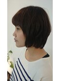 ふわっとワンカールショートボブ