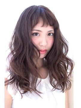 イロドリ ヘアーデザイン(IRODORI hair design) IRODORI　ベビーバンク×セミロング2　［西尾一寛］