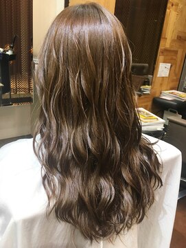 ナナナパレナ 梅田店(nanana parena) before after　大人かわいいくハニーヘア