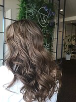 ダブル アンダーバー サロン(W_SALON) 【W_SALON 河原町】スモーキーグレージュ/髪質改善