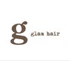 グラム ヘアー(glam hair)のお店ロゴ