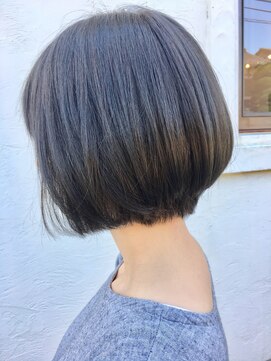 イデー ヘアサロン(idee Hair Salon) 《idee》　　Bobブルーアッシュカラー
