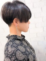 モリオフロムロンドン 松戸店(Morio from London)&nbsp;【松戸 駅近】大人かわいい黒髪前下がりベリーショート