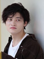 ブークル(boucle)&nbsp;セミウェットサイドパート無造作ショート