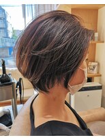 トリート 妙典店(TREAT)&nbsp;ショートボブ×ヌーディーベージュ_TREAT妙典