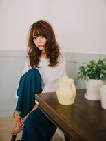 プロデュース 相模原店(Produce)&nbsp;セミウェットウェーブ♪前髪♪ココアブラウン