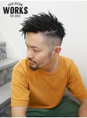 メンズツイストスパイラルドレッド